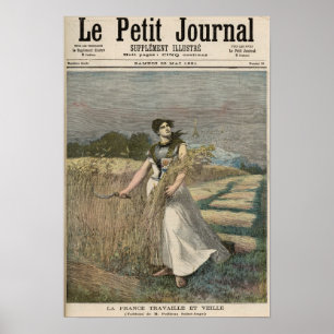 Affiche Allégorie de la France