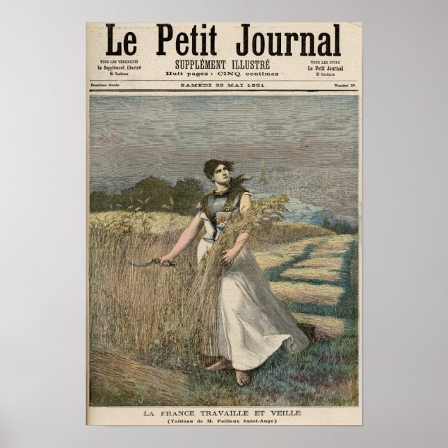 Affiche Allégorie de la France (Devant)