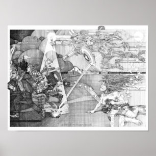 Affiche Allégorie de la vengeance et de la justice de Devi