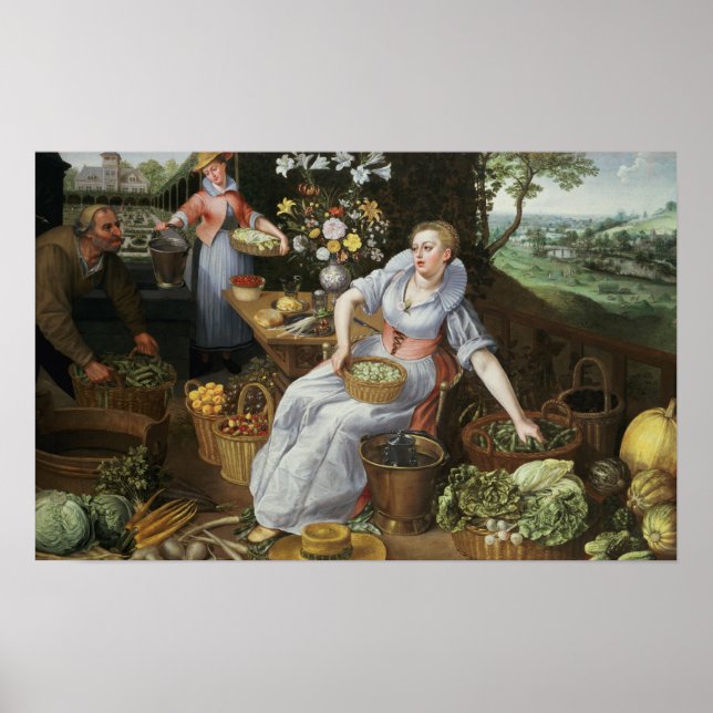 Affiche Allégorie de l'été (Devant)