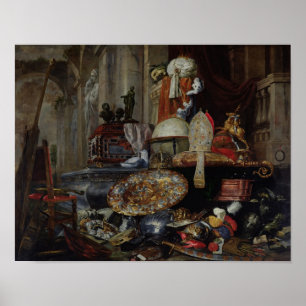 Affiche Allégorie des Vaniités du Monde, 1663