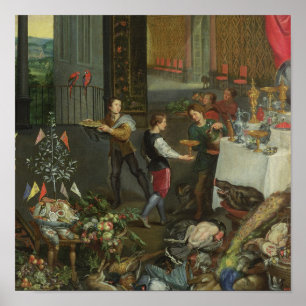 Affiche Allégorie du goût