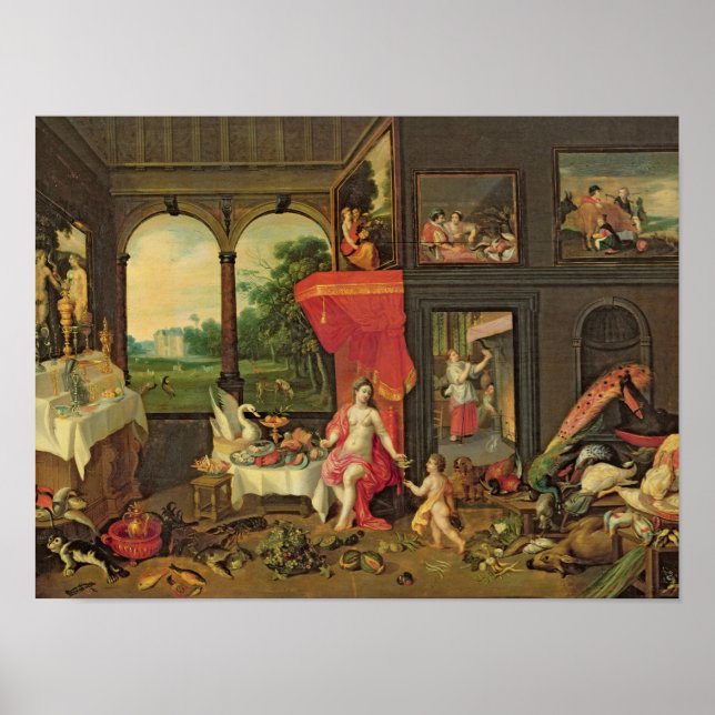 Affiche Allégorie du goût (Devant)