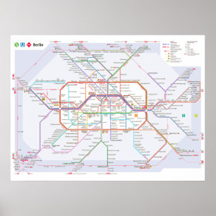 Affiche " Allemagne : 2021/aujourd'hui Berlin - Lininetz