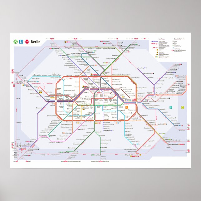 Affiche " Allemagne : 2021/aujourd'hui Berlin - Lininetz (Devant)