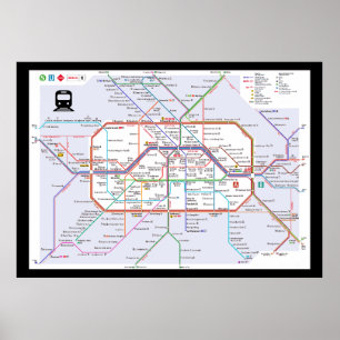 Affiche " Allemagne : 2022/aujourd'hui Berlin - Lininetz .