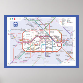 Affiche " Allemagne : 2022/aujourd'hui Berlin - Lininetz .