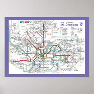 Affiche " Allemagne : 2022/aujourd'hui Dresde - Lininetz .