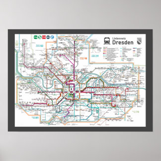 Affiche " Allemagne : 2022/aujourd'hui Dresde - Lininetz .