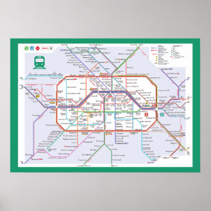 Affiche " Allemagne : 2023/aujourd'hui Berlin - Lininetz .