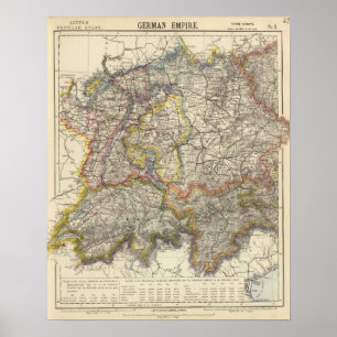 Affiche Allemagne et Suisse