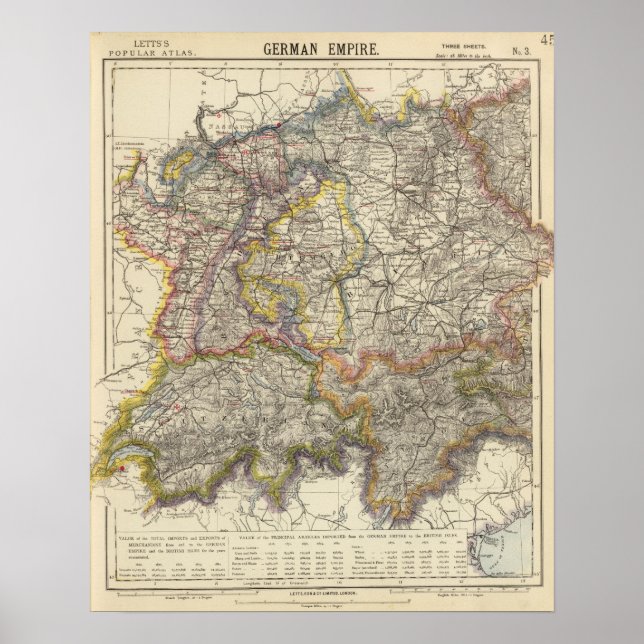 Affiche Allemagne et Suisse (Devant)