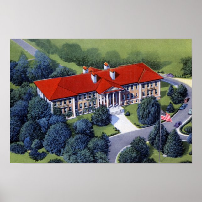 Affiche Allentown Pennsylvania Cedar Crest College (Devant)