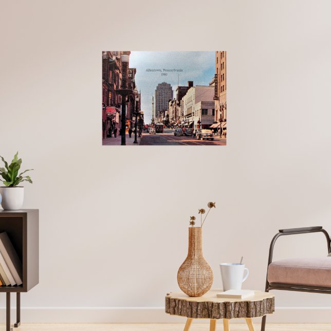 Affiche Allentown, Pennsylvanie 1950 (Salon 3)