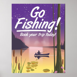 Affiche Aller à la pêche !
