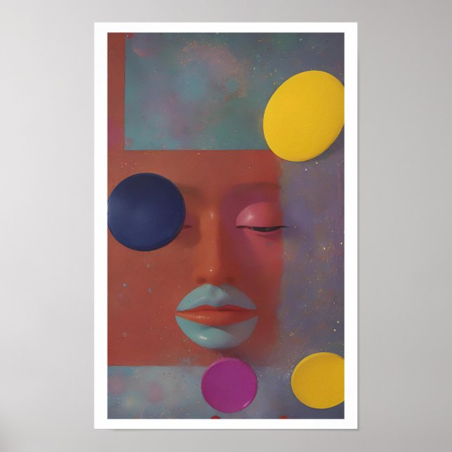 Affiche Allez - Art de Ken Gage (Devant)
