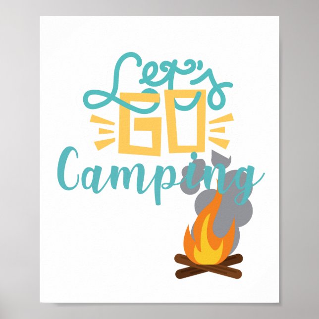 Affiche Allez Camping Camping et Campouts (Devant)