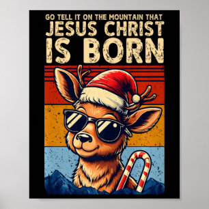 Affiche Allez Le Dire Sur La Montagne Que Jésus-Christ Est