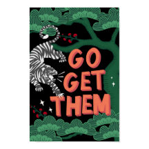 Allez Les Obtenir Japon Tiger Positivité Encourage