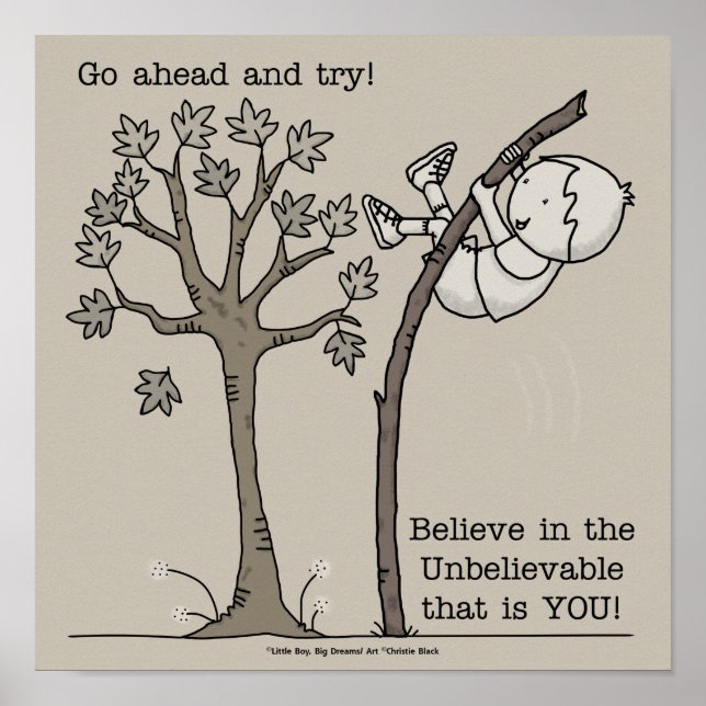 Affiche Allez-y et Essayez (Devant)