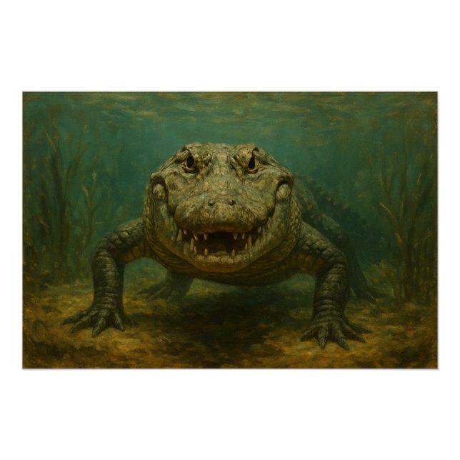 Affiche Alligator (Devant)