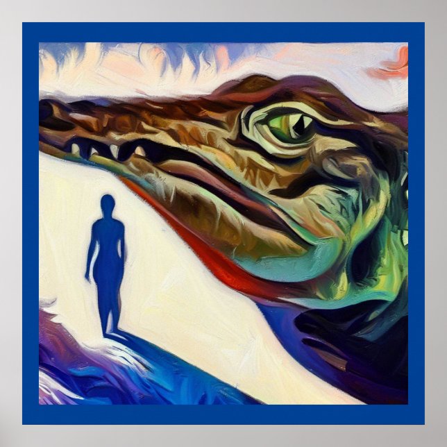 Affiche Alligator animal de l'esprit 1 (Devant)