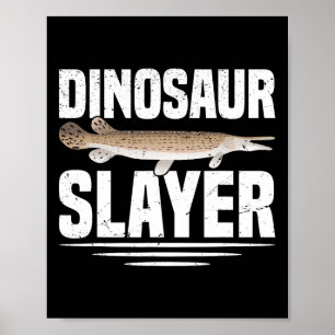Affiche Alligator Gar Pêche Bande Saison Alligator Gar Fis