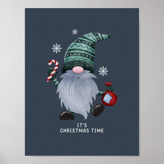 Affiche Allons pour un Noël festif et ludique (Devant)