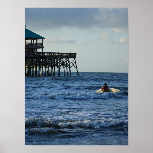 Affiche Allons surfer (Devant)