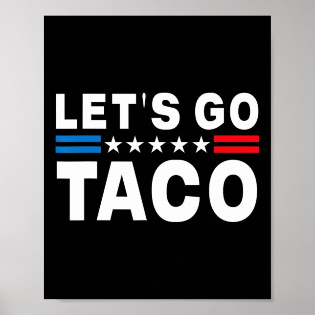 Affiche Allons Taco Chemise Allons Taco 11 (Devant)