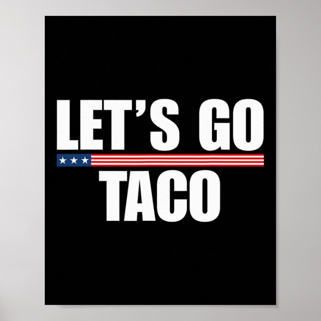 Affiche Allons Taco Drôle Toujours Poulets Sortis 2 (Devant)