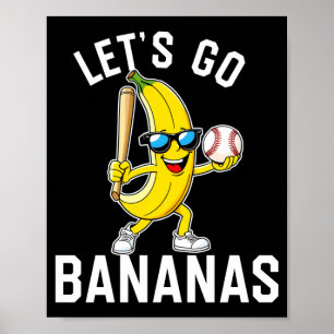 Affiche Allons-y banane manche longue
