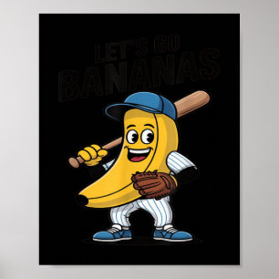 Affiche Allons-y Bananes, Drôle cadeau de banane