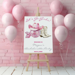 Affiche Allons-y, les filles ! Disco rose, Enterrement de 