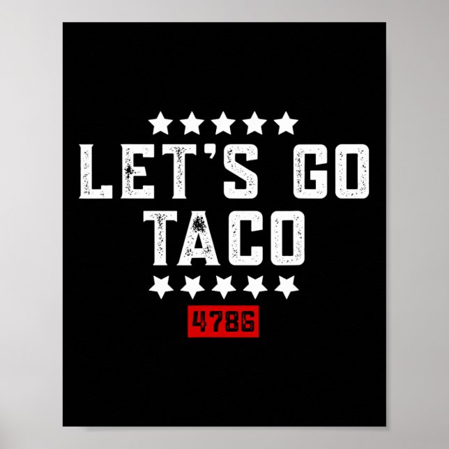 Affiche Allons-y Taco &#   (Devant)