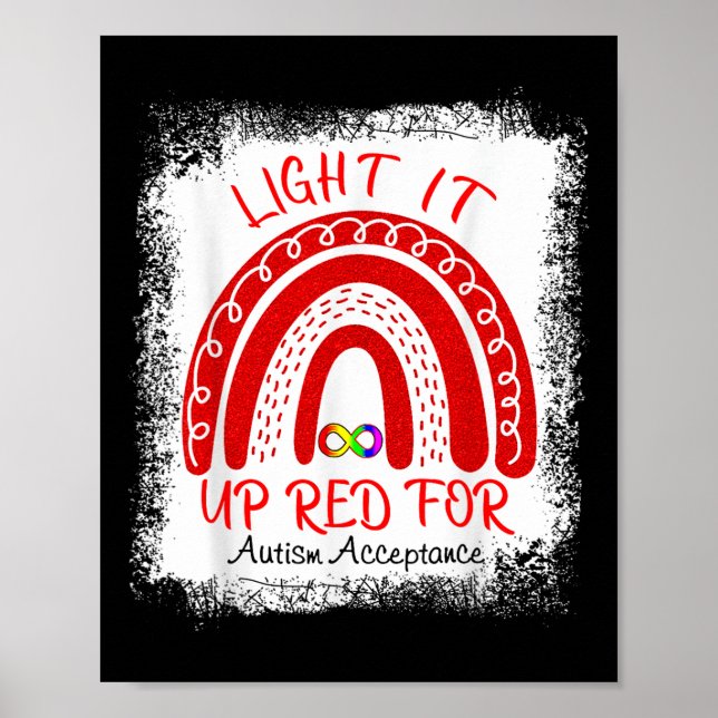 Affiche Allumez-Le Rouge Pour L'Acceptation De Sensibilisa (Devant)