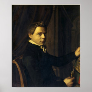Affiche Alma-Tadema - Autoportrait