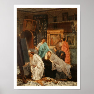 Affiche Alma-Tadema Collecteur au moment d'Augustus