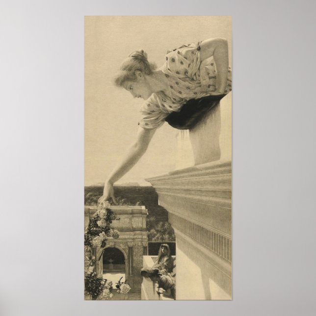 Affiche Alma-Tadema - Dieu vous bénisse 1894 (Devant)