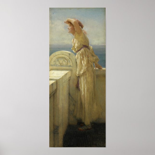Affiche Alma-Tadema - Espoir (Devant)