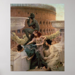 Affiche Alma-Tadema   le Colisé, 1896
