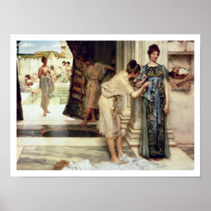 Affiche Alma-Tadema Le Frigidarium, 1890
