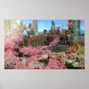 Affiche Alma-Tadema - Les Roses De L'Héliogabale