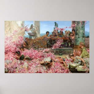 Affiche Alma-Tadema - Les Roses De L'Héliogabale