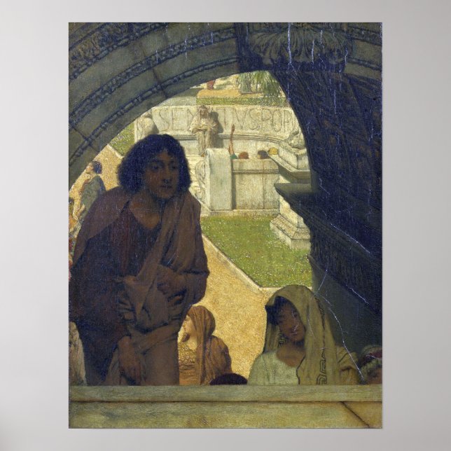 Affiche Alma-Tadema - Londres Sous Un Arc Romain (Devant)