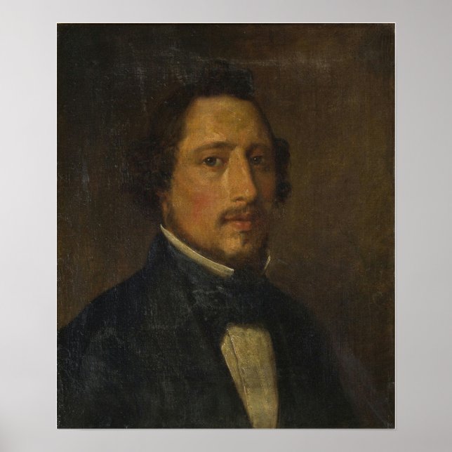 Affiche Alma-Tadema - Portrait de Dirk, frère du pein… (Devant)