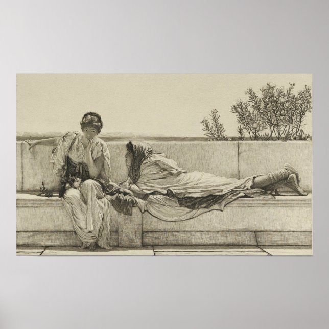 Affiche Alma-Tadema - Supplication Après 1878 (Devant)