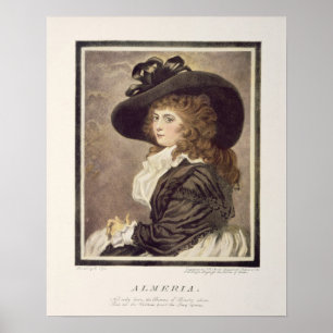 Affiche Almeria, gravé et pub. par Raphael de John