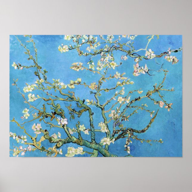 Affiche Almond Blossom Vincent Van Gogh (Devant)