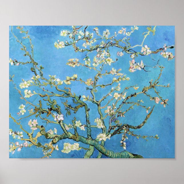 Affiche Almond Blossom Vincent Van Gogh (Devant)